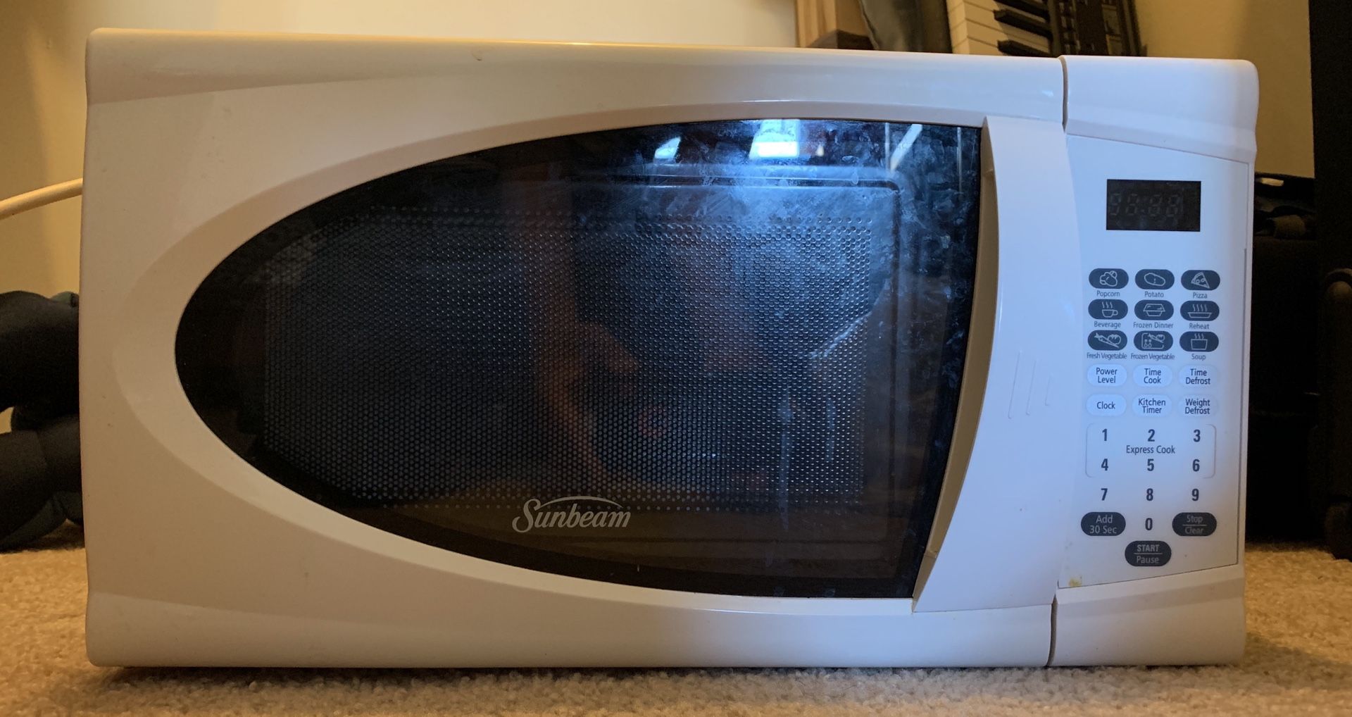 Sunbeam microwave oven