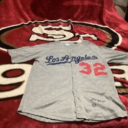 Dodgers Shirt Size Medium Adults 