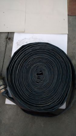 100ft or more fire hose