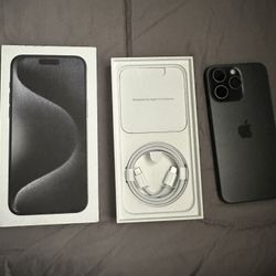 Brand New 15 Pro Max Verizon 256 Gig Carrier Locked 