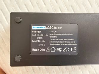 Laptop charger