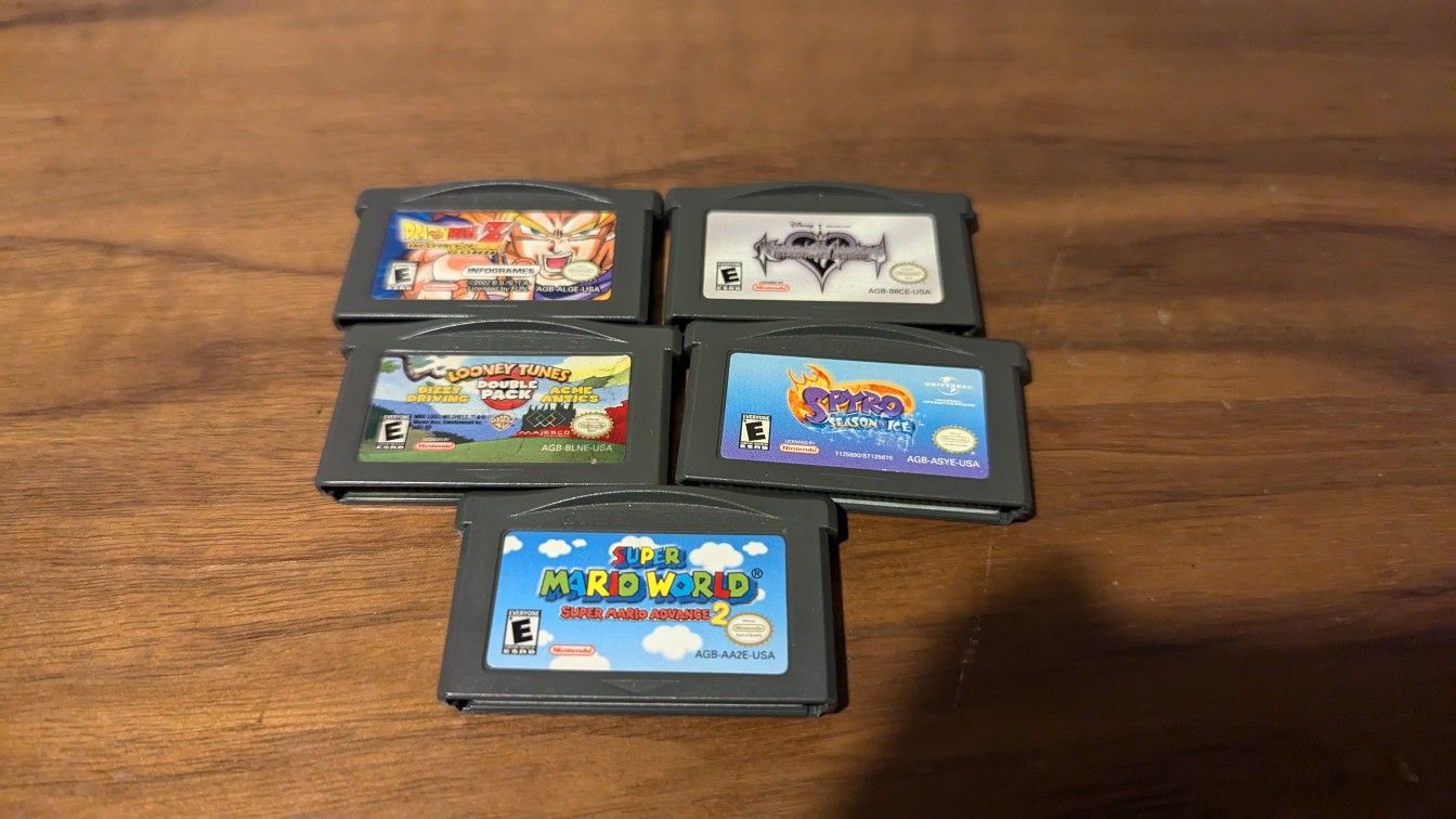 Nintendo Gameboy Advance Games 🎮