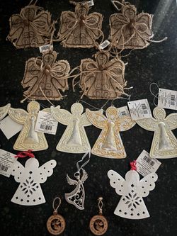 15 New Christmas Angel ornaments