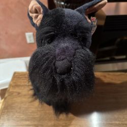 Melissa & Doug Life Size Black Minature Schnauzer