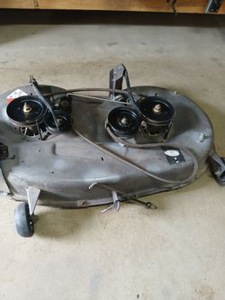 42" riding mower deck