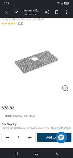Kohler sink accessories brand new