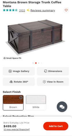 Trunk coffee storage table!!!!