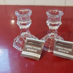 Crystal Candlesticks