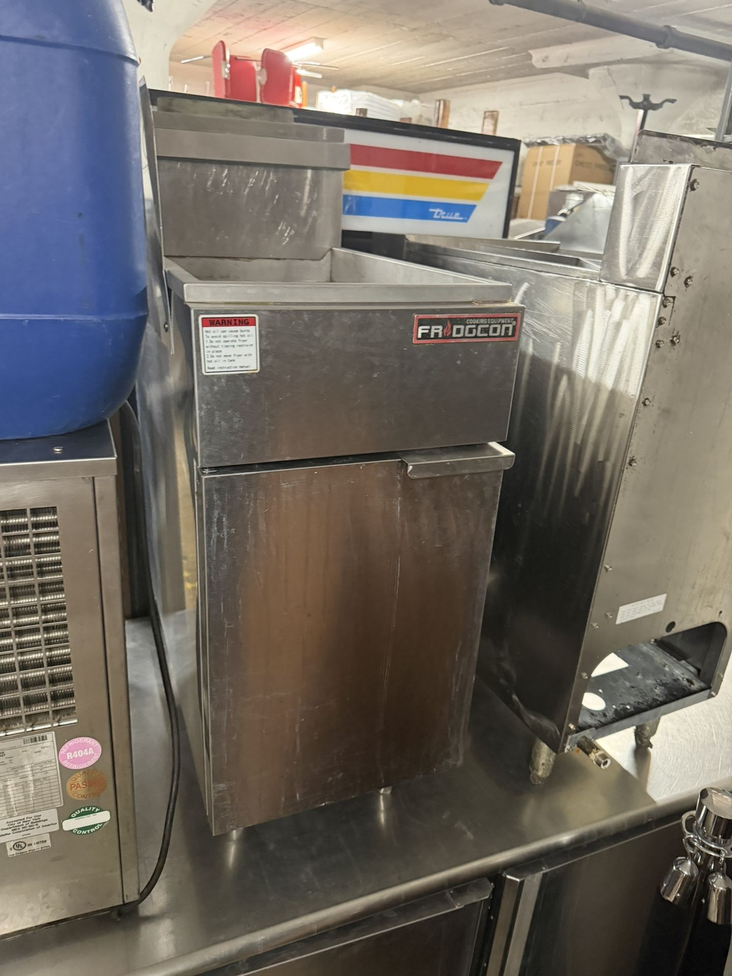 Used Fridgcon Commercial Gas Fryer 