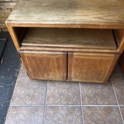 Vintage Cabinet Wood 