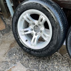 5 Lug GM Wheels With Tires
