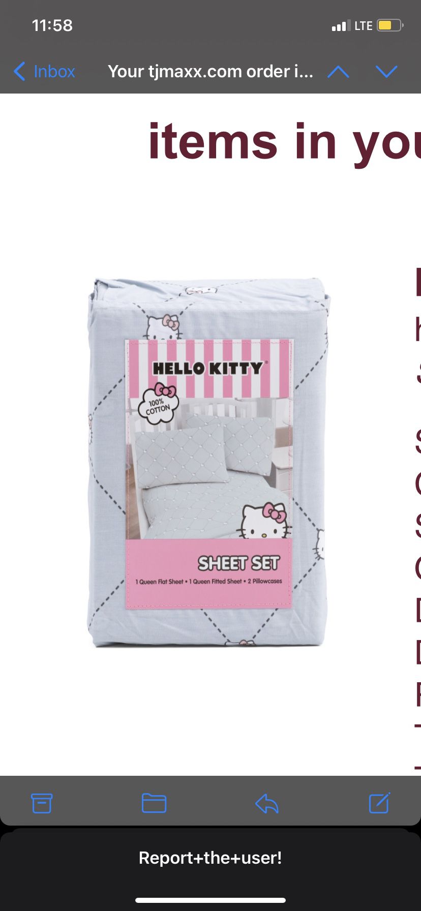 Hello Kitty Sheets