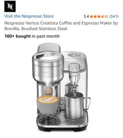 Nespresso Vertuo Creatista Coffee and Espresso Maker by Breville