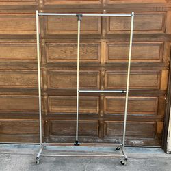 Clothes Rack On Wheels - Free