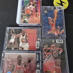 1990's Jordan Inserts. Nba And Sports Great