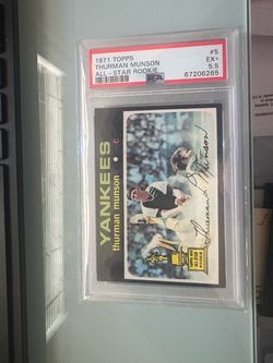 1971 Thurman Munson PSA