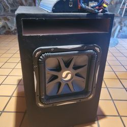 L7S Kicker Subwoofer Sub Ported Box PA 2400 W Amp PLUS 2 FREE BONUS AMPS