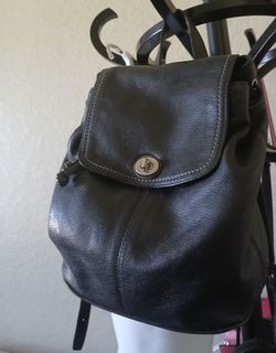 Original Vintage Coach Leather Backpack