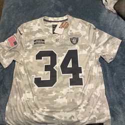 Raiders Jersey-Salute To Service 