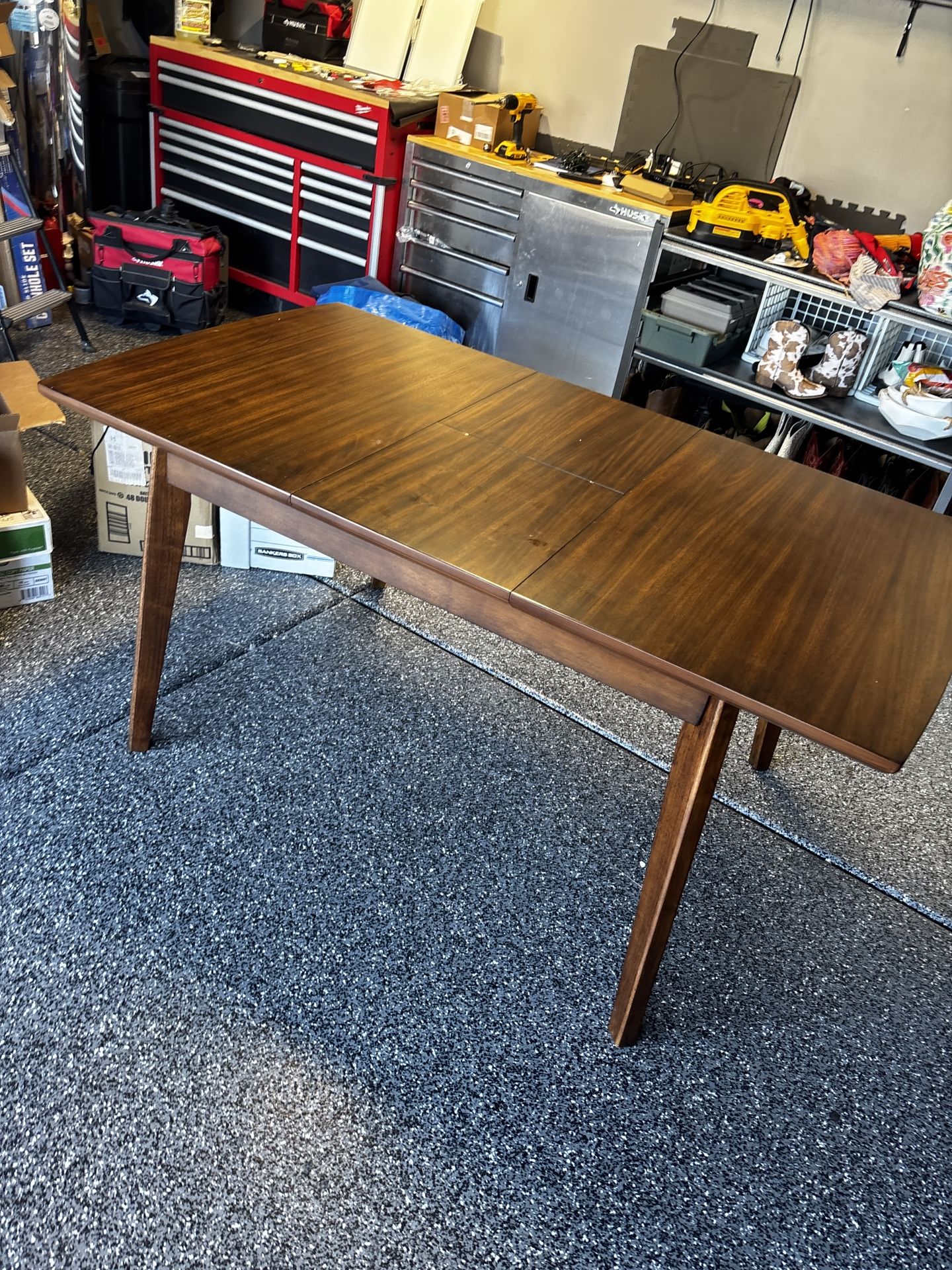 Expandable Wooden Kitchen Table