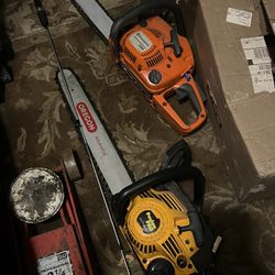 Two Chainsaws 