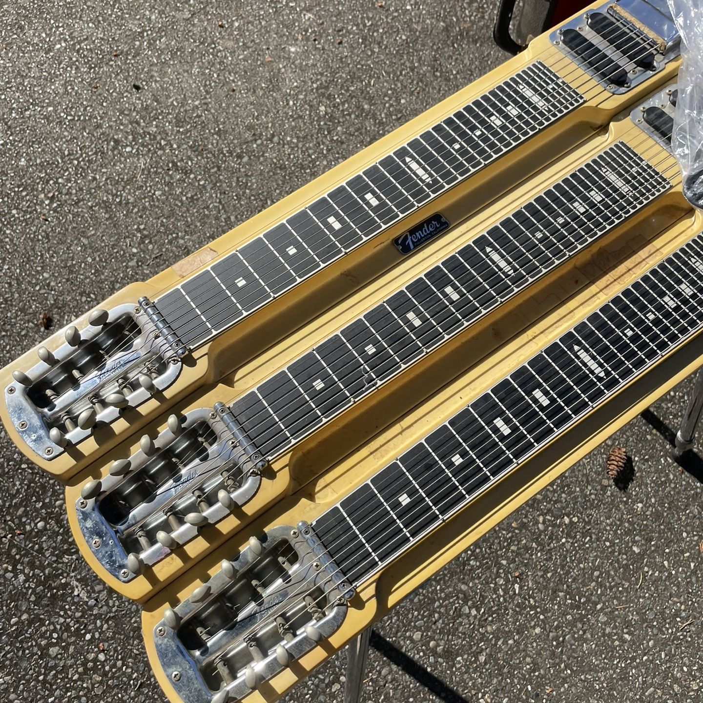 1960's Fender Stringmaster T8 3-Neck Console Steel Guitar