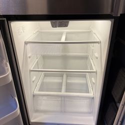 Black refrigerator