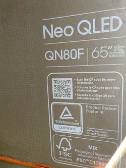 Samsung 65-Inch Class Neo QLED 4K QN80F Series, Vision AI, Mini LED Smart TV (2025 Model,  Neo Quantum HDR, Object Tracking Sound Lite w/Dolby