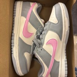 Nike Dunk Low Next Nature Smoke Grey Pink Rise