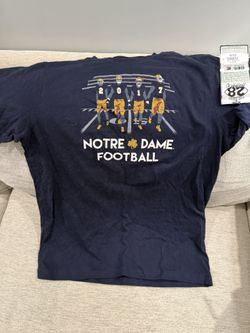 Notre Dame Football T-shirt - Tag Attached