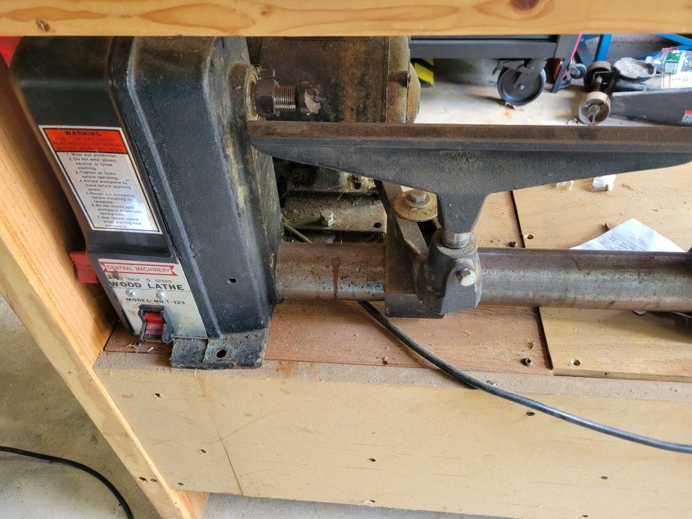 Wood Lathe, Central Machinery Model T-123