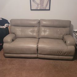 Regular Size Electric Dual Reclining Couch ( Not A Loveseat) 