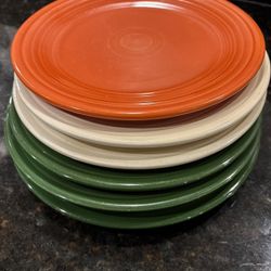 Vintage Fiestaware Plates