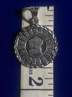 Aztec pendant 925 Silver