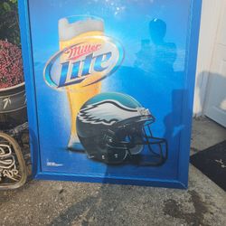 Philly  Eagles Vintage Beer Picture 
