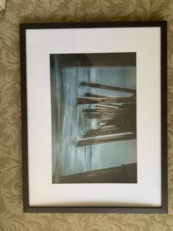 under pier photographic image 20x25”