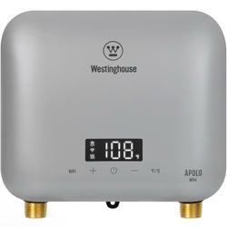 New Water Heater Mini Electric Tankless by Westinghouse - Cabin Trailer Vacation Home Hot Water Anywhere