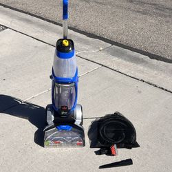 Bissell Pro heat 2X revolution pet carpet cleaner with attachments