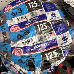 New Romex Wire 6/3