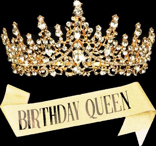 Tiara With Birthday Queen Sash