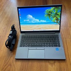 14 inches HP ZBook Firefly G10 Laptop Win11 Pro i5 1345U 10-Cores @1.6Ghz RAM 16Gb SSD 512Gb Microsoft Office - Product 2023 Warranty 12/2026 
