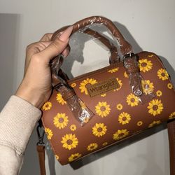 Sunflower Wrangler Purse