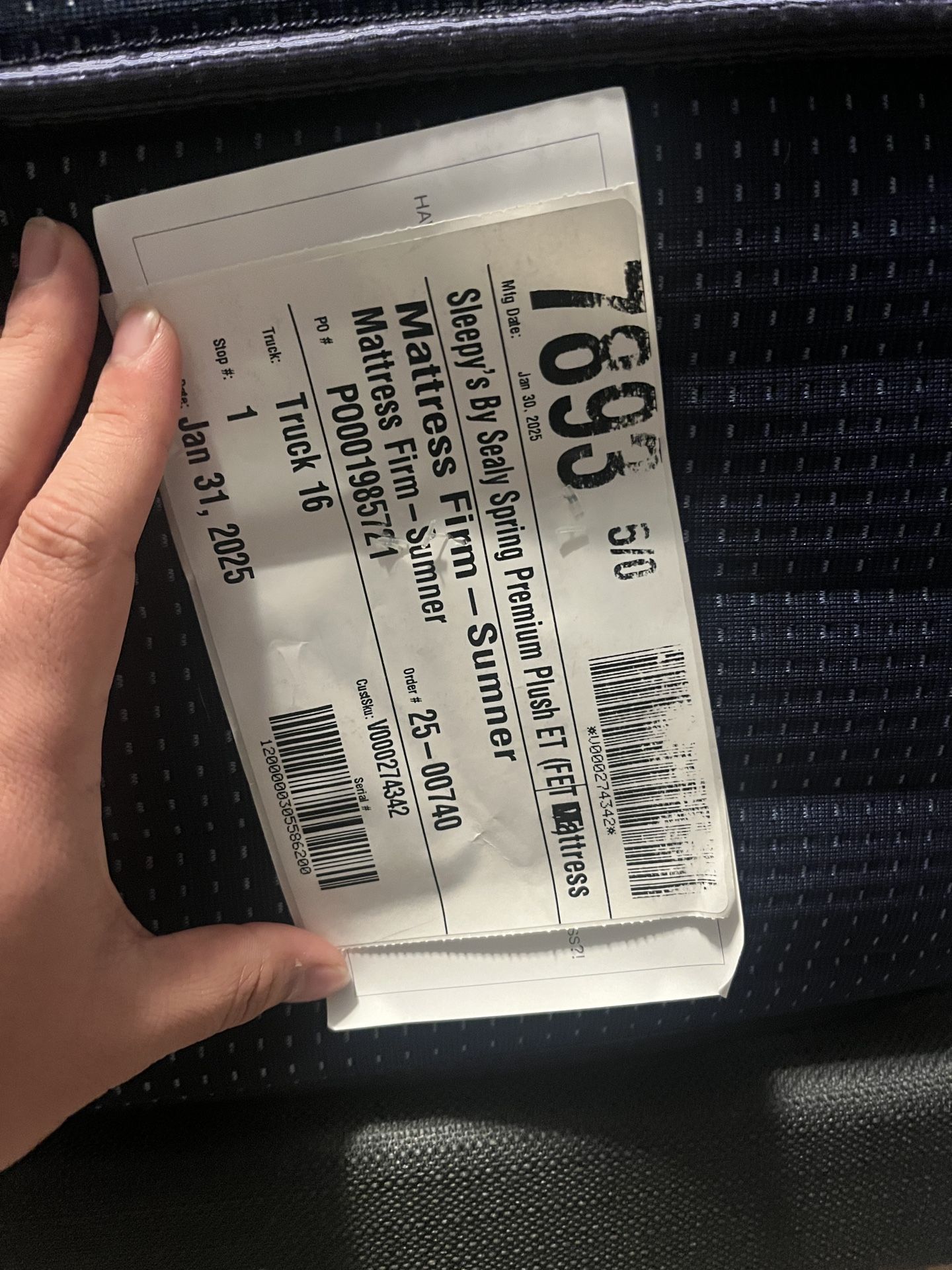 Mattress And Platform Bedframe