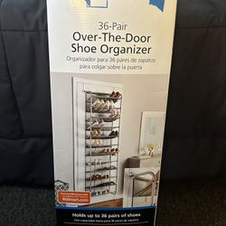Over-The-Door Shoe Rack (36-Pair)