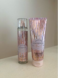 🥂 Champagne Toast Ultimate Hydration Body Cream & Fine Fragrance Mist set for $20