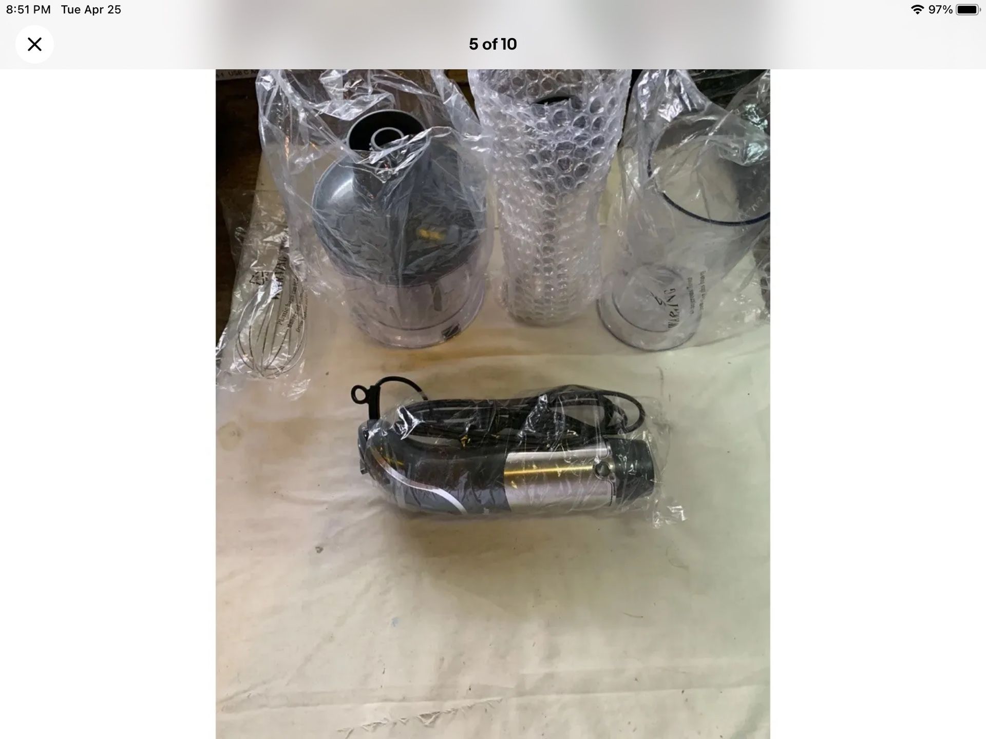 Mueller Smart Stick Hand Blender MU-HB-10 - Parts New, Open box