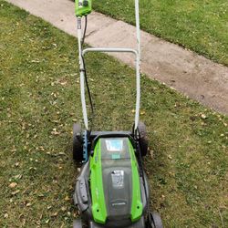Lawnmower Greenwork 36v 