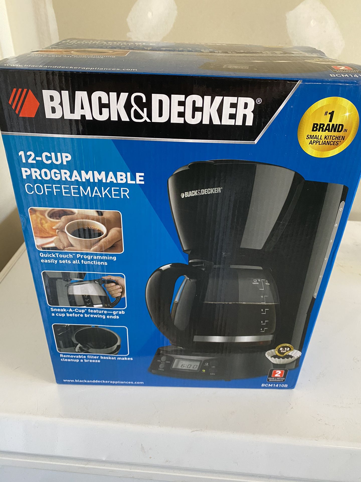 Brand new Black and Decker 12 Cup Programable Coffee maker