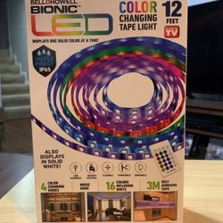 Bell & Howell Led 12ft Color Changing Tape Light