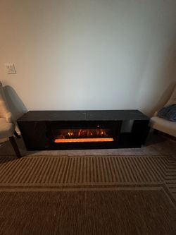 Tv Stand/ Electric Fire Place